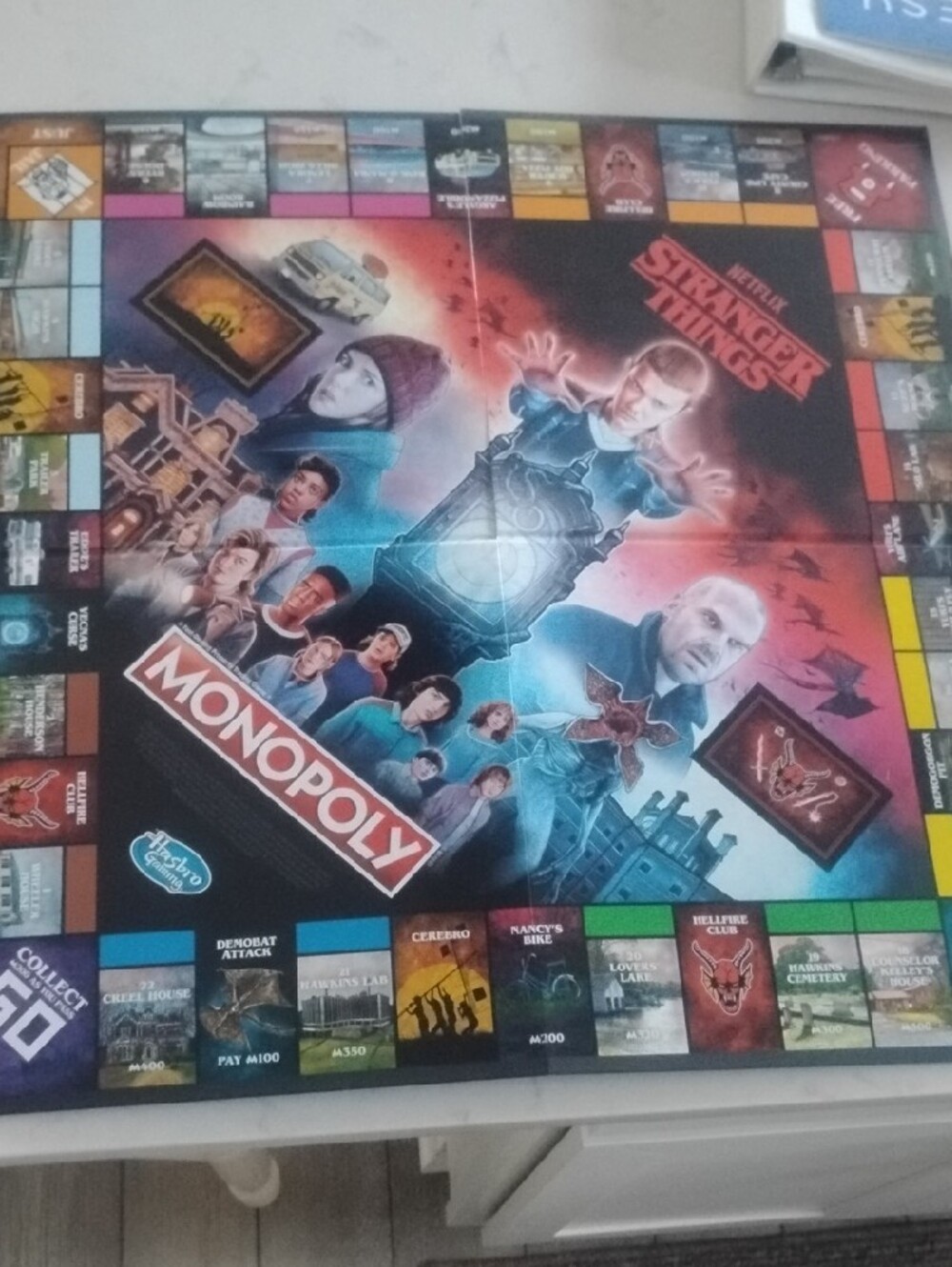 Hasbro Monopoly Stranger Things Board Game - Red, Black, Blue Artwork - Picture 5 of 13